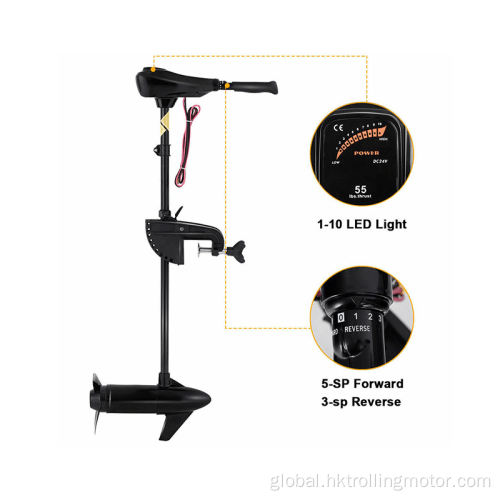 Trolling Motor Brushed New Type Transom Mount Electric Trolling Motor Factory